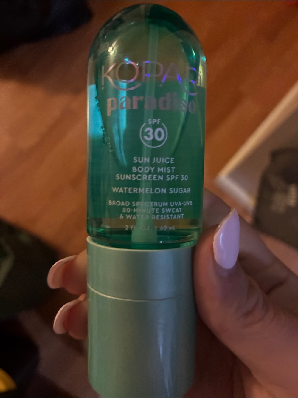 Kopari Green Paradiso SPF 30 Sun Juice Body Mist Brand New